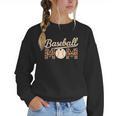 Baseball Mom Mothers' Day Women Crewneck Sweatshirt Baseball Mom Mothers' Day Women Crewneck Sweatshirt