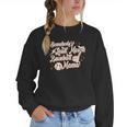 Baseball Mom Somebody's Loud Mouth Baseball Mama Women Crewneck Sweatshirt Baseball Mom Somebody's Loud Mouth Baseball Mama Women Crewneck Sweatshirt