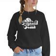 Baseball Mom Vintage Team Swag Women Crewneck Sweatshirt Baseball Mom Vintage Team Swag Women Crewneck Sweatshirt
