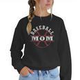 Baseball Mom For Women Women Crewneck Sweatshirt Baseball Mom For Women Women Crewneck Sweatshirt