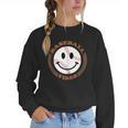 Baseball Vibes Baseball Mom Women Crewneck Sweatshirt