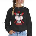 Cute Baseball Mom Out Of Your League Mommy Sports Players Women Crewneck Sweatshirt