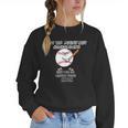 My Kid Might Not Always Swing Humors Baseball Mom Women Crewneck Sweatshirt
