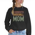 Loudmouth Baseball Mom Mother's Day Sports Cute Women Crewneck Sweatshirt Loudmouth Baseball Mom Mother's Day Sports Cute Women Crewneck Sweatshirt