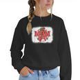 Mom Of Both Baseball Mom Mommy Women Crewneck Sweatshirt Mom Of Both Baseball Mom Mommy Women Crewneck Sweatshirt