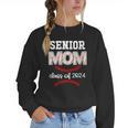 Proud Senior Baseball Mom Class Of 2024 Highschool Baseball Women Crewneck Sweatshirt Proud Senior Baseball Mom Class Of 2024 Highschool Baseball Women Crewneck Sweatshirt