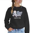 Proud Senior Mom Class Of 2024 Baseball Mom Graduate School Women Crewneck Sweatshirt Proud Senior Mom Class Of 2024 Baseball Mom Graduate School Women Crewneck Sweatshirt