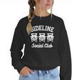 Sideline Social Club Baseball Mom Shirt Women Crewneck Sweatshirt Sideline Social Club Baseball Mom Shirt Women Crewneck Sweatshirt