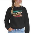 Somebody's Loudmouth Baseball Mama Baseball Mom Fan Women Crewneck Sweatshirt Somebody's Loudmouth Baseball Mama Baseball Mom Fan Women Crewneck Sweatshirt