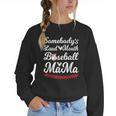 Somebody's Loudmouth Baseball Mom Mothers Day Baseball Women Crewneck Sweatshirt Somebody's Loudmouth Baseball Mom Mothers Day Baseball Women Crewneck Sweatshirt