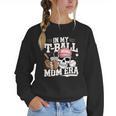 In My T-Ball Mom Era Baseball Mom Skull Coffee Vintage Women Crewneck Sweatshirt In My T-Ball Mom Era Baseball Mom Skull Coffee Vintage Women Crewneck Sweatshirt