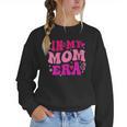 In My T-Ball Mom Era Leopard Baseball Mom Groovy Women Crewneck Sweatshirt In My T-Ball Mom Era Leopard Baseball Mom Groovy Women Crewneck Sweatshirt
