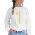 American Flag Baseball Mom Team Women Crewneck Sweatshirt American Flag Baseball Mom Team Women Crewneck Sweatshirt