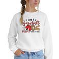 Ball Mom I'm A Baseball Mom Baseball Mom Women Crewneck Sweatshirt Ball Mom I'm A Baseball Mom Baseball Mom Women Crewneck Sweatshirt