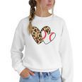 Baseball Heart Leopard Heart Sport Baseball Mom Women Crewneck Sweatshirt Baseball Heart Leopard Heart Sport Baseball Mom Women Crewneck Sweatshirt