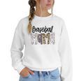 Baseball Mama Coquette Mother's Day Baseball Mom Vintage Women Crewneck Sweatshirt Baseball Mama Coquette Mother's Day Baseball Mom Vintage Women Crewneck Sweatshirt