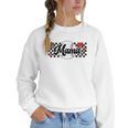 Baseball Mama Game Day Vibes Women Baseball Mom Women Crewneck Sweatshirt