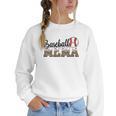 Baseball Mema Women BallPark Mema Baseball Mom Mother's Day Women Crewneck Sweatshirt Baseball Mema Women BallPark Mema Baseball Mom Mother's Day Women Crewneck Sweatshirt
