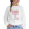 Baseball Mom 12 Number 12 Jersey Team Numbered Jersey Women Crewneck Sweatshirt