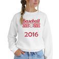 Baseball Mom Since 2016 Women Crewneck Sweatshirt Baseball Mom Since 2016 Women Crewneck Sweatshirt