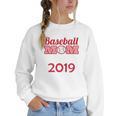 Baseball Mom Since 2019 Women Crewneck Sweatshirt Baseball Mom Since 2019 Women Crewneck Sweatshirt