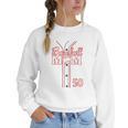 Baseball Mom 50 Number 50 Jersey Team Numbered Jersey Women Crewneck Sweatshirt Baseball Mom 50 Number 50 Jersey Team Numbered Jersey Women Crewneck Sweatshirt