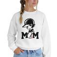 Baseball Mom American Baseball Cate Baseball Kid Women Crewneck Sweatshirt Baseball Mom American Baseball Cate Baseball Kid Women Crewneck Sweatshirt