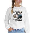 Baseball Mom My Boy Might Not Always Swing But I Do Women Crewneck Sweatshirt
