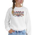 Baseball Mom Coquette Bow Mommy Ice Cream Mother's Day Mom Women Crewneck Sweatshirt Baseball Mom Coquette Bow Mommy Ice Cream Mother's Day Mom Women Crewneck Sweatshirt