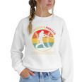 Baseball Mom I Created A Monster He Calls Me Mom Women Crewneck Sweatshirt Baseball Mom I Created A Monster He Calls Me Mom Women Crewneck Sweatshirt