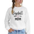 Baseball Mom Cute Arrow Father's Mother's Xmas Day Women Crewneck Sweatshirt Baseball Mom Cute Arrow Father's Mother's Xmas Day Women Crewneck Sweatshirt