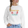 I Am A Baseball Mom With A Hood Playlist Premium Women Crewneck Sweatshirt I Am A Baseball Mom With A Hood Playlist Premium Women Crewneck Sweatshirt