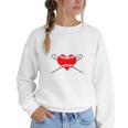 Baseball Mom Humor I Teach My Kids To Hit And Steal Women Crewneck Sweatshirt Baseball Mom Humor I Teach My Kids To Hit And Steal Women Crewneck Sweatshirt