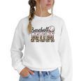 Baseball Mom Leopard Game Day Vibes Baseball Mama Women Crewneck Sweatshirt Baseball Mom Leopard Game Day Vibes Baseball Mama Women Crewneck Sweatshirt