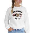 Baseball Mom Leopard Heart Game Day Love Mommy Women Crewneck Sweatshirt Baseball Mom Leopard Heart Game Day Love Mommy Women Crewneck Sweatshirt