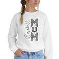 Baseball Mom Leopard Women Crewneck Sweatshirt Baseball Mom Leopard Women Crewneck Sweatshirt