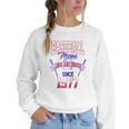 Baseball Mom Loud & Proud Since 1977 Raglan Baseball Tee Women Crewneck Sweatshirt Baseball Mom Loud & Proud Since 1977 Raglan Baseball Tee Women Crewneck Sweatshirt