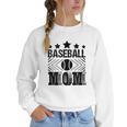 Baseball Mom Baseball Lover Mom Women Crewneck Sweatshirt
