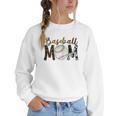 Baseball Mom Mama Mother Women Crewneck Sweatshirt Baseball Mom Mama Mother Women Crewneck Sweatshirt