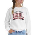 Baseball Mom Baseball Mama Mother's Day Red Loud Proud Women Crewneck Sweatshirt Baseball Mom Baseball Mama Mother's Day Red Loud Proud Women Crewneck Sweatshirt