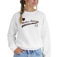 Baseball Mom Mothers Against Baseball Pants Women Crewneck Sweatshirt