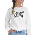 Baseball Mom Mother`s Day Women Crewneck Sweatshirt