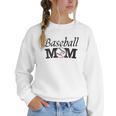 Baseball Mom Mother`s Day Women Crewneck Sweatshirt
