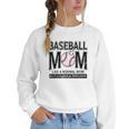 Baseball Mom Not Like a Normal Mom Baseball Mama Women Crewneck Sweatshirt Baseball Mom Not Like a Normal Mom Baseball Mama Women Crewneck Sweatshirt