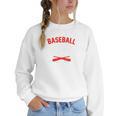 Baseball Mom Baseball Player For Mother's Day Women Crewneck Sweatshirt Baseball Mom Baseball Player For Mother's Day Women Crewneck Sweatshirt