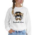Baseball Mom Baseball Player Mom Women Crewneck Sweatshirt