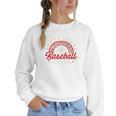 Baseball Mom Rainbow Great Team Mom Premium Women Crewneck Sweatshirt Baseball Mom Rainbow Great Team Mom Premium Women Crewneck Sweatshirt
