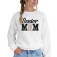 Baseball Mom Senior 2025 Mama Baseball Players High School Women Crewneck Sweatshirt Baseball Mom Senior 2025 Mama Baseball Players High School Women Crewneck Sweatshirt