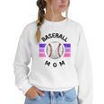 Baseball Mom Sports Mom Proud Baseball Mom Women Crewneck Sweatshirt