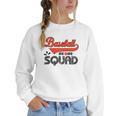 Baseball Mom Squad For Baseball Mom Women Crewneck Sweatshirt